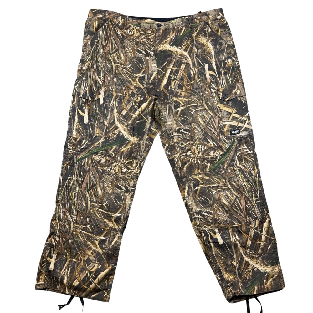 Walls Pants Mens 2XL 46x32 Brown Realtree Camo Cargo Legend Hunting Workwear